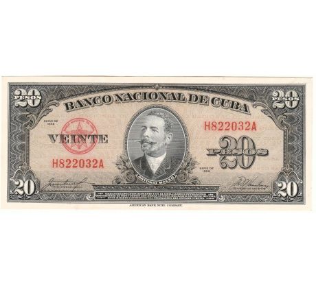 20 pesos 1949-60 Kuba