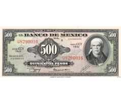 500 pesos 1948-78 Mexiko
