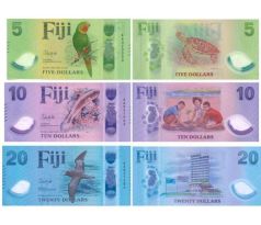 Sada 3 ks dolárov 2026 Fidži