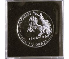 10 Kčs 1968 Národné divadlo PROOF