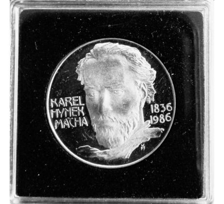 100 Kčs 1986 Karel Hynek Mácha PROOF