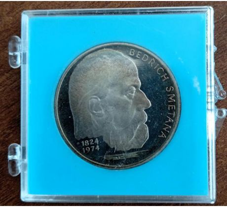 100 Kčs 1974 B. Smetana PROOF /02/