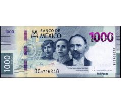 1 000 pesos 2019-23 Mexiko
