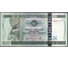 20 000 shillings 2004-09 Uganda