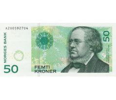 50 kroner 1996-2015 Nórsko