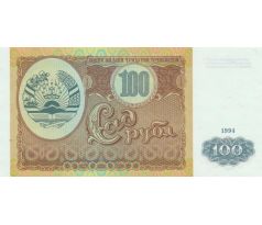 100 rubel 1994 Tadžikistan