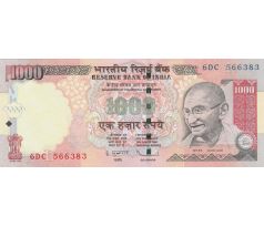 1 000 rupia 2006-16 India