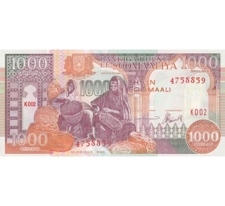 1 000 shilin 1990-96 Somálsko