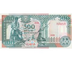 500 shilin 1989-96 Somálsko