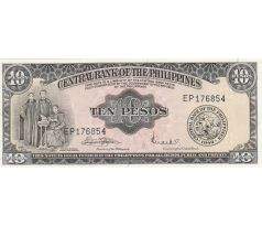 10 pesos 1951-70 Filipíny