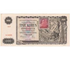 1 000 ks 1940 s kolkom 2 x specimen