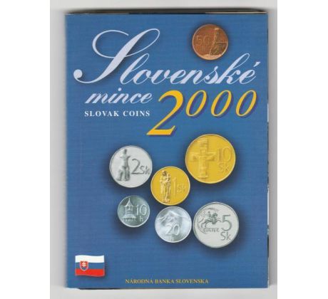 Sada slovenských mincí 2000