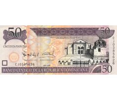 50 pesos 2008 Dominikánska republika