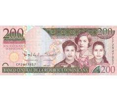 200 pesos 2013 Dominikánska republika