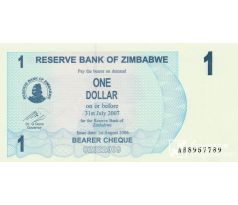 1 dolár 2006 Zimbabwe