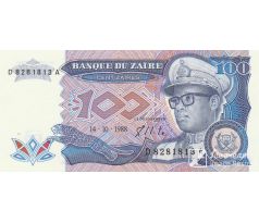 100 zaires 1988 Zaire