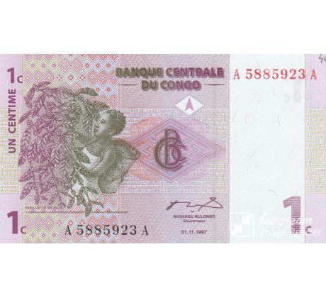 1 centime 1997 Kongo dem. rep.
