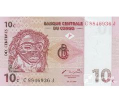 10 centimov 1997 Kongo dem. rep.