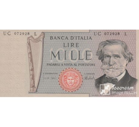 1 000 líra 1969-51 Taliansko