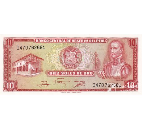 10 soles 1976 Peru