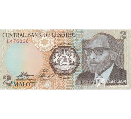 2 maloti 1989 Lesotho