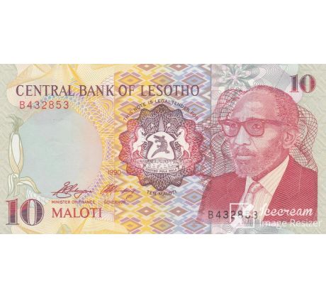 10 maloti 1990 Lesotho
