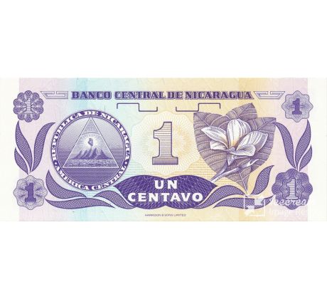 1 centavo 1991 Nikaragua