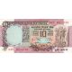10 rupia 1970-90 India