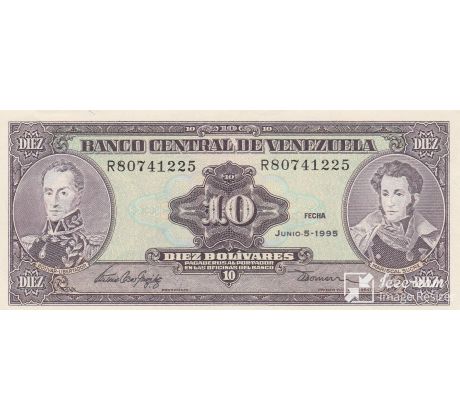 10 bolivares 1986-95 Venezuela