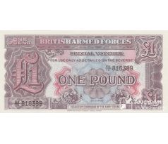 1 pound 1948 Velká Británia-ozbrojené sily 2.séria