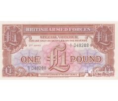1 pound 1956 Velká Británia-ozbrojené sily 3.séria