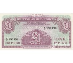 1 pound 1962 Velká Británia-ozbrojené sily 4.séria
