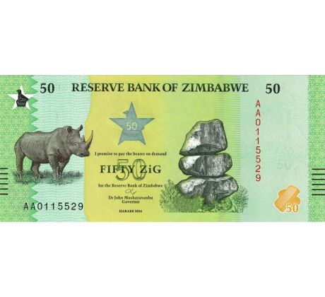 50 zig 2026 Zimbabwe