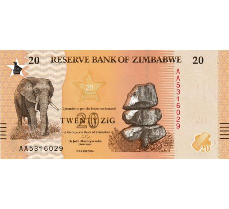 20 zig 2026 Zimbabwe