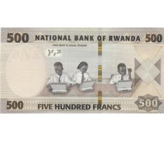 500 francs 2019 Rwanda