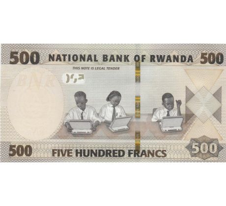 500 francs 2019 Rwanda