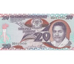20 shilingi 1987 Tanzánia