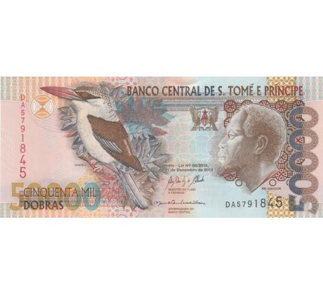 50 000 dobras 2013 Svätý Tomás a Princov ostrov