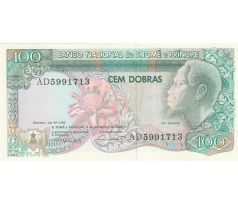 100 dobras 1989 Svätý Tomás a Princov ostrov