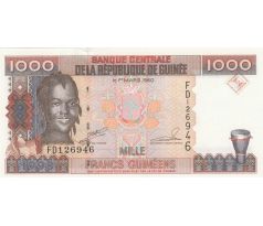 1 000 francs 1998 Guinea