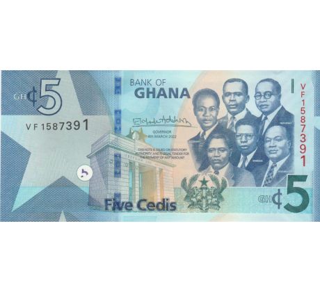 5 cedis 2022 Ghana