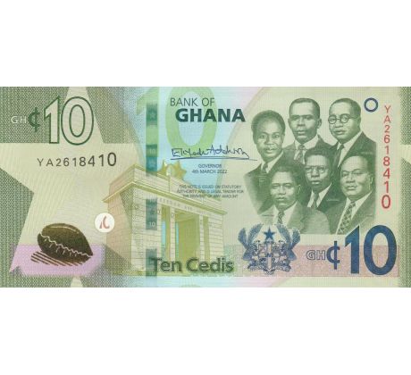 10 cedis 2022 Ghana