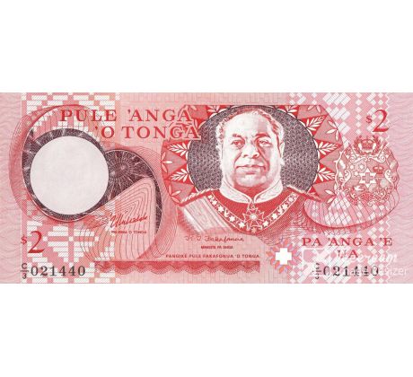 2 pa anga 1995 Tonga