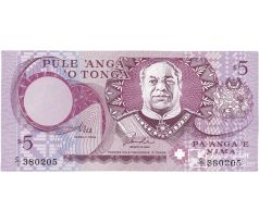5 pa anga 1995 Tonga