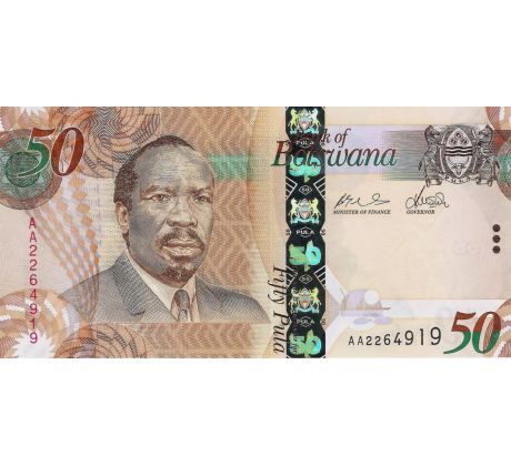 50 pula 2024 Botswana