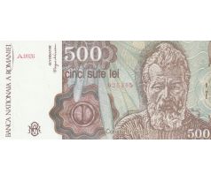 500 lei 1991 Rumunsko