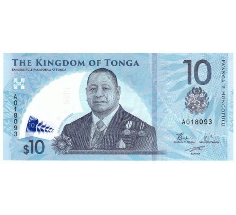 10 pa anga 2023 Tonga