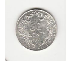 50 centov 1911 Belgicko