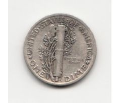 1 dime 1941 USA  "veľké S"