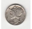 1 dime 1941 USA  "veľké S"